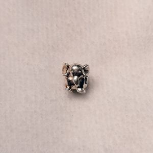 Pandora Sterling Silver Elephant Charm Retired
